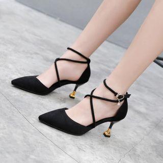 Pointy High Heel Strappy Sandals