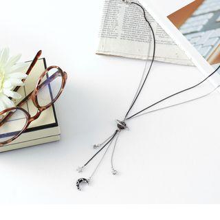 Planet Moon Star Pendant Necklace