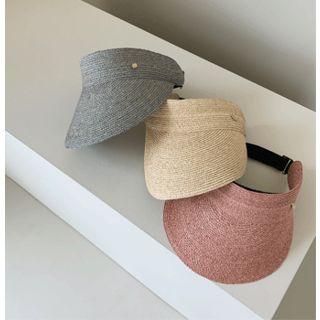 Adjustable Raffia Hat