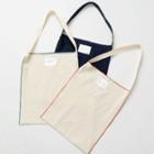 Contrast-stitch Shopper Bag