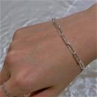 Chain Bracelet 1pc - Silver - One Size