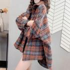 Plaid Thick Oversize Sweater
