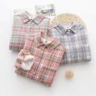 Faux Shearling Lined Plaid Shirt