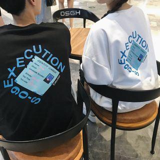 Couple Matching Long-sleeve Loose-fit Sweatshirt
