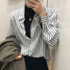 Striped Shirt Stripes - Gray & White - One Size