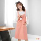 Plain Pocketed Pinafore