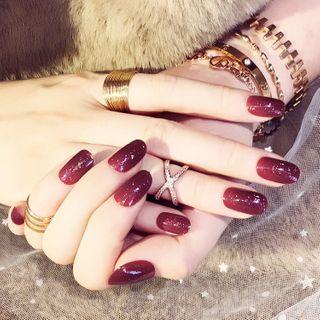 Nail Art Faux Nail Tip L40 - As Shown In Figure - One Size