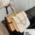 Chain Detail Flap Handbag
