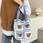 Crochet Bear Tote Bag / Diy Kit