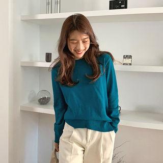 Crewneck Woolen Sweater In 9 Colors