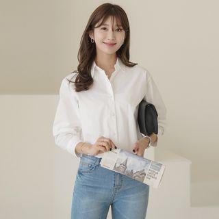 Dip-back Colored Shirt