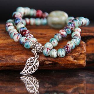 Couple Matching Bead Bracelet As Shown In Figure - One Size