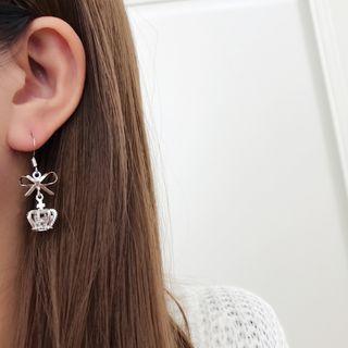 Crown Drop Earring