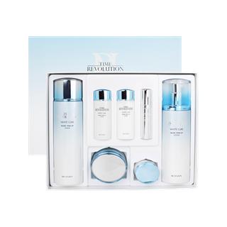 Missha - Time Revolution White Cure Set : Toner 150ml + 30ml + Lotion 130ml + 30ml + Cream 50ml + Serum 7ml + Spot Eraser 10ml