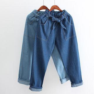 Bow Straight Fit Jeans