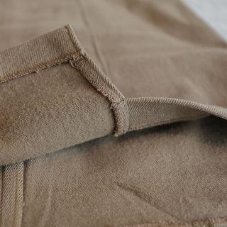 Buckled Waist Mini Skirt