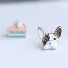 Dog Non-matching Stud Earrings