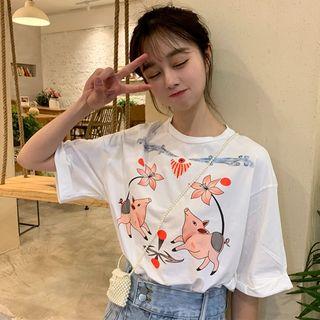 Pig Short-sleeve T Shirt