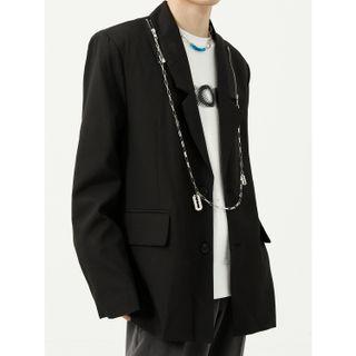Chained Plain Blazer