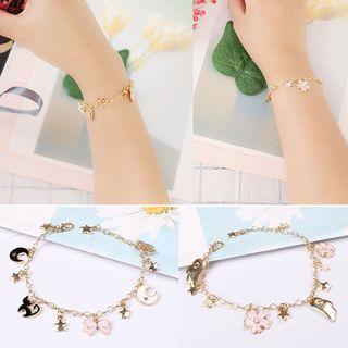 Flower / Cat Bracelet