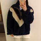 Fleece Panel Sweatshirt / Leggings