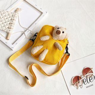 Bear Plush Mini Crossbody Bag