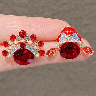 Chinese Opera Faux Crystal Brooch (various Designs)
