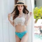 Halter Lace Tankini