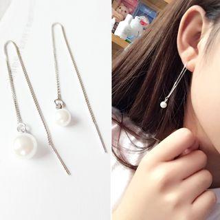 Beaded Single String Earring (1pc)