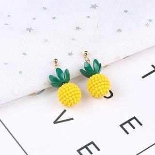 Pineapple Dangle Earring 1 Pair - Pineapple - One Size