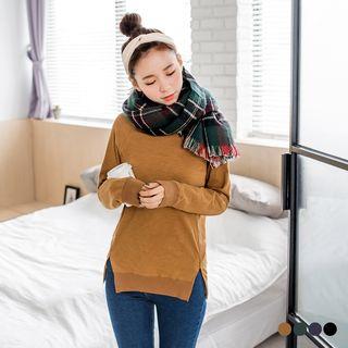Bamboo Cotton Raglan Vented Top