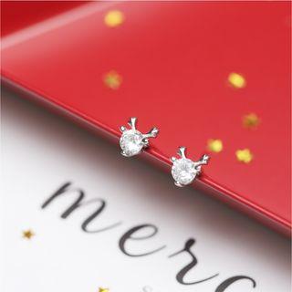 Deer Rhinestone Earring