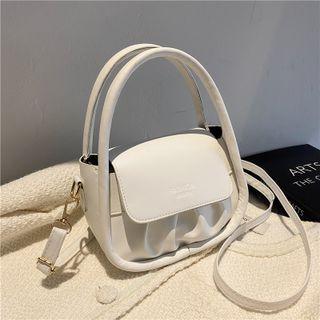 Faux-leather Flap Mini Cross Bag