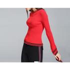 Strip Bell-sleeve Sweater