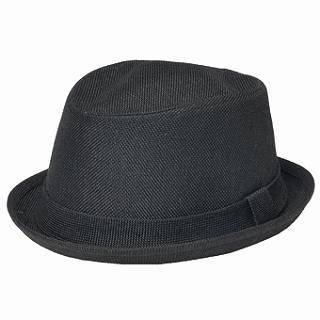 Belted Hat (large Size) Black - One Size