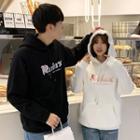 Couple Matching Lettering Hoodie / Pullover