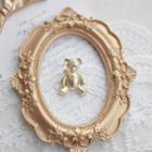 Bear Brooch Gold - One Size