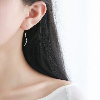 Sterling Silver Wave Earrings