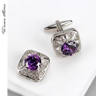 Rhinestone Star Cufflinks