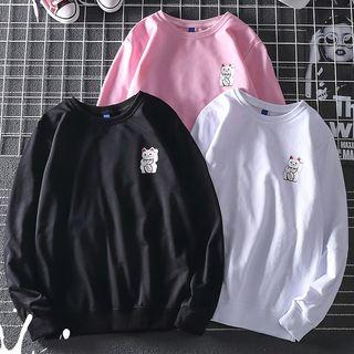 Couple Matching Japanese Character Sweatshirt