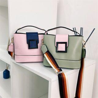 Color Block Crossbody Handbag