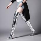 High-heel Patent Over-the-knee Boots