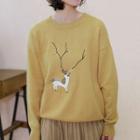 Deer Loose-fit Sweater