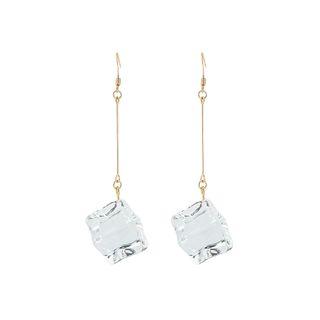 Ice Cube Earring / Clip-on Earring