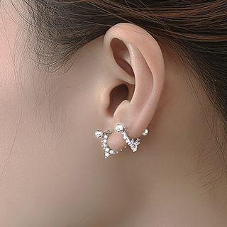 V Shape / U Shape Sterling Silver Earring