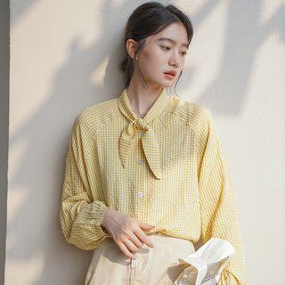 Check Shirt Plaid - Yellow - One Size