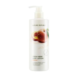Nature Republic - Fresh Herb Body Lotion Peach 400ml 400ml