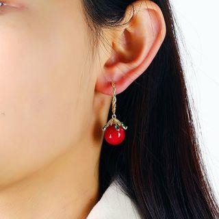Bead / Faux Pearl Drop Earring