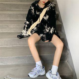 Tie-dye Oversize Hoodie / Shorts