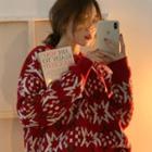 Oversize Round-neck Sweater